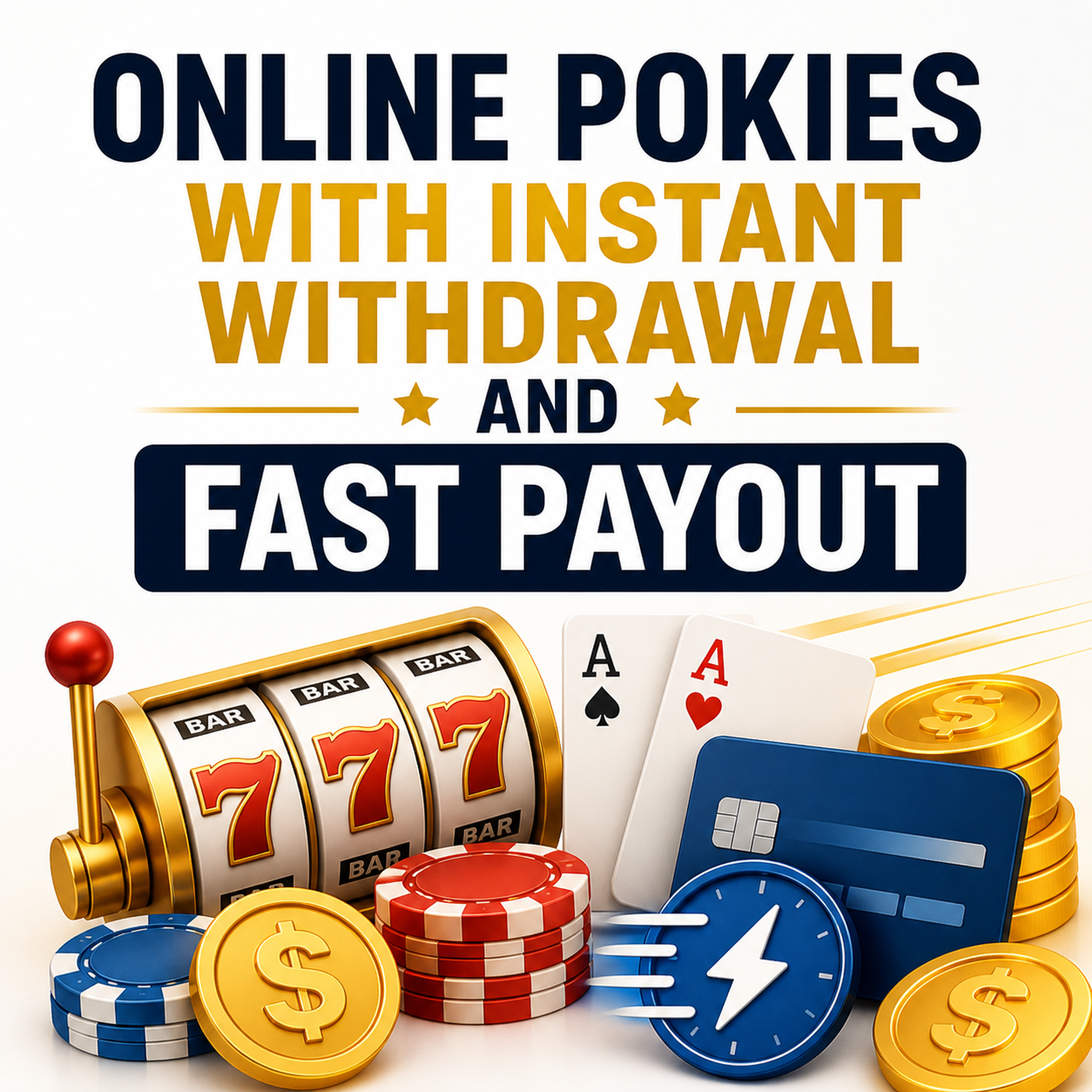 Online Pokies with Instant Withdrawal and Fast Payout